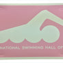 ISHOF Swimmer Plastic License Plate