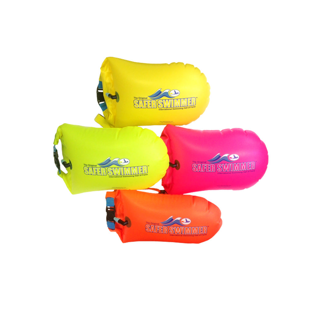 SaferSwimmer 20L PVC Float- Yellow – HallOfFameSwimShop
