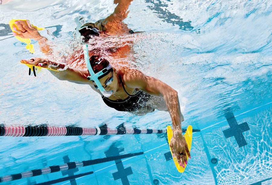 FINIS Freestyler Paddles ISHOF Swimming Hall of Fame Swimming World