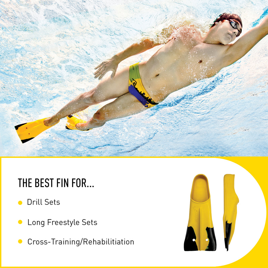 FINIS Z2 Gold Zoomers Fins ISHOF Swimming Hall of Fame Swimming World