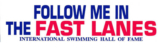 Water Sports Themed ISHOF Bumper Stickers