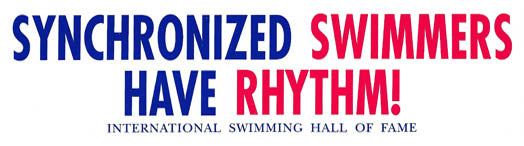 Water Sports Themed ISHOF Bumper Stickers
