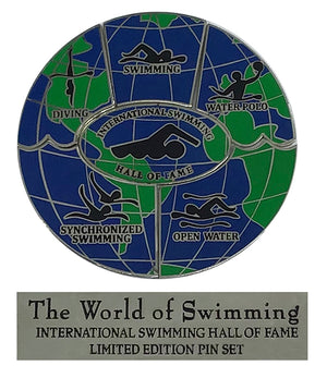 World of Swimming Limited Edition Pin Set