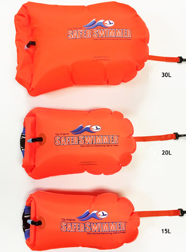 SaferSwimmer 20L PVC Float- Orange