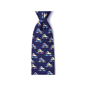 Silk Lap Swimmer Tie