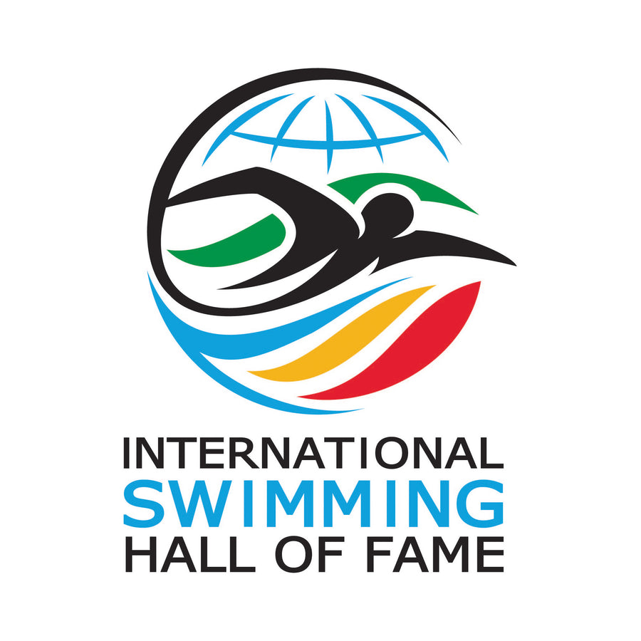 New Logo ISHOF Sticker Vertical ISHOF Swimming Hall of Fame Swimming World