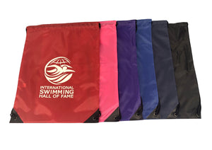 New Logo ISHOF Nylon Drawstring Backpack
